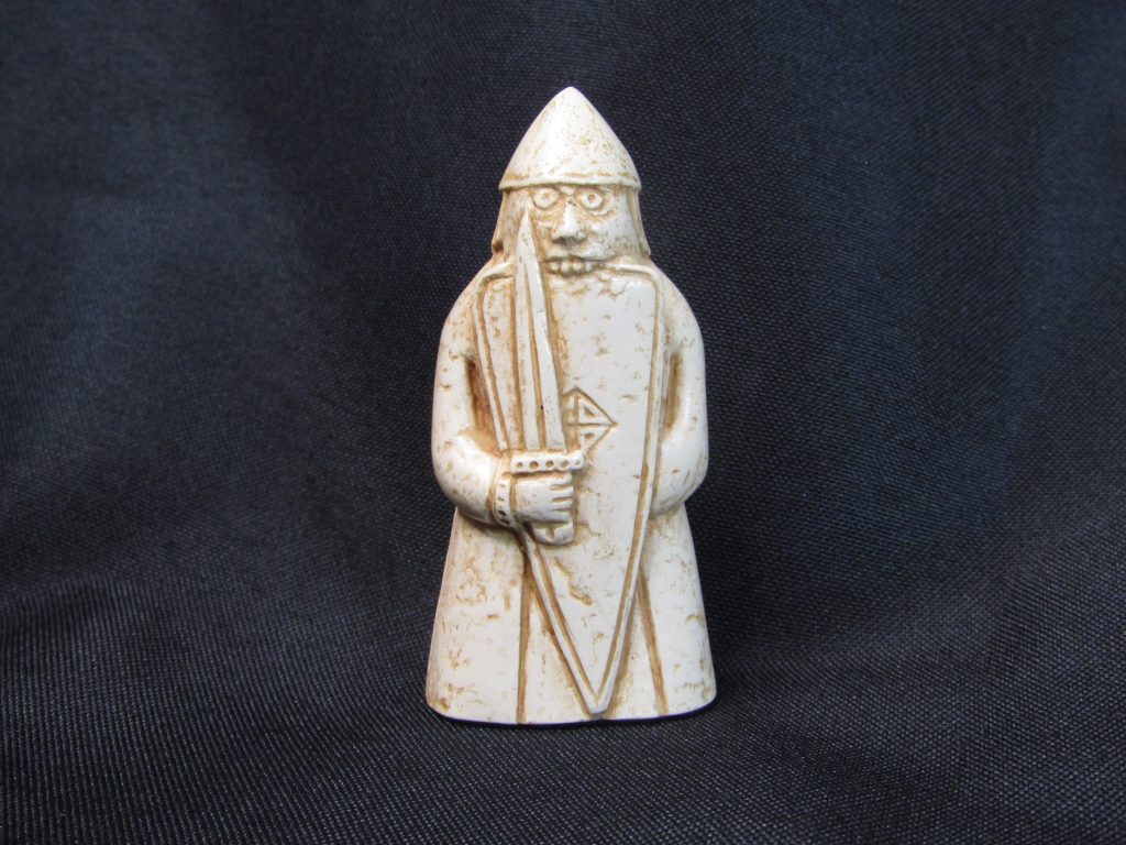 Lewis Chessmen Berserker Individual Piece | Dunvegan